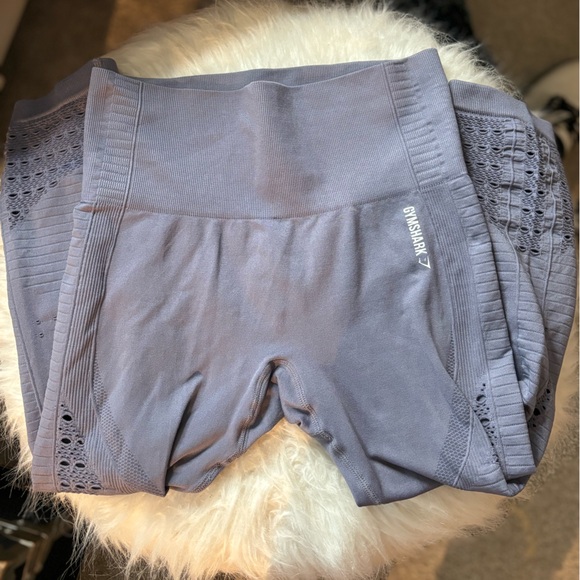 Gymshark Dry Energy+ Seamless Cropped Leggings - Picture 4 of 5